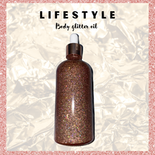 Load image into Gallery viewer, &quot;Lifestyle&quot; Body Glitter Oil
